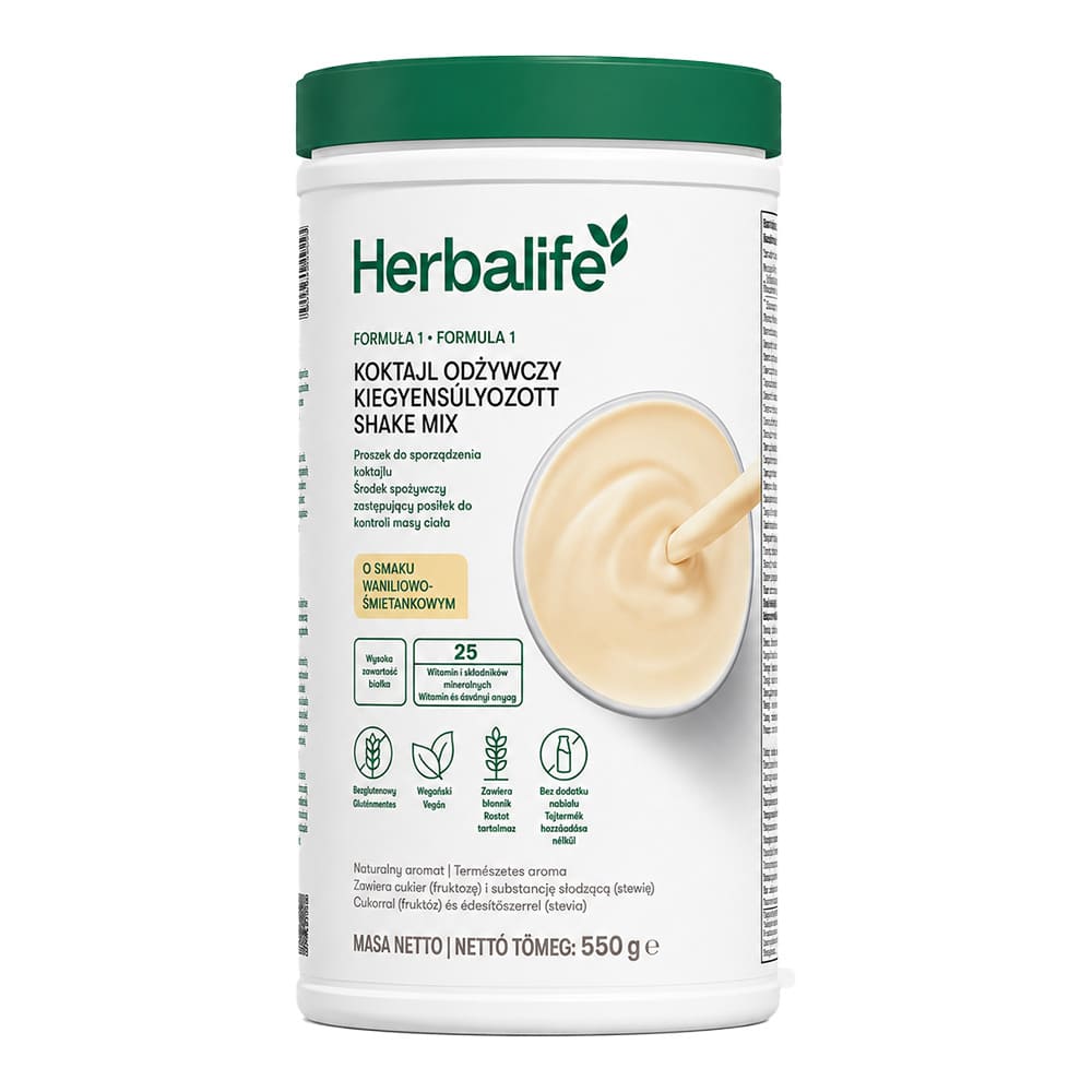 Koktajl Herbalife  Formuła 1 - waniliowo-śmietankowy 550g